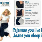 Pyjamasjeans en ny trend?