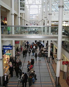 Triangeln köpcentrum i Malmö